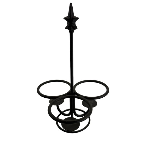 Vintage Salt, Pepper, Toothpick Holder with holder/caddy - Picture 3 of 9